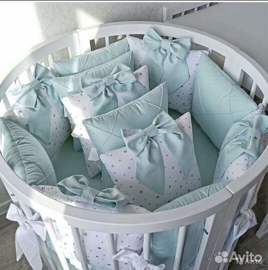 Бортики в кроватку