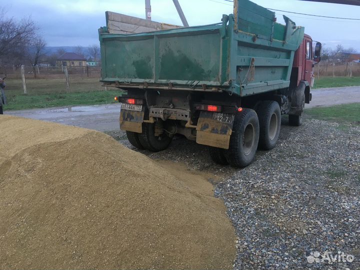 Песок щебень пгс отсев