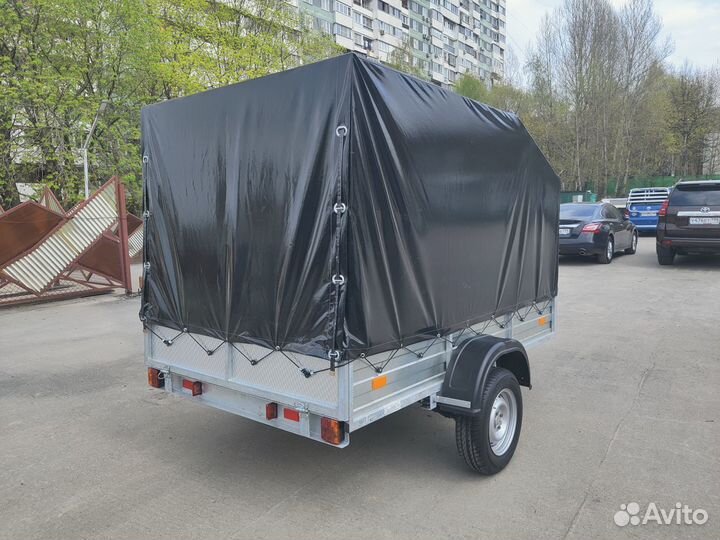 Прицеп легковой оцинкованный 2,5x1,3м