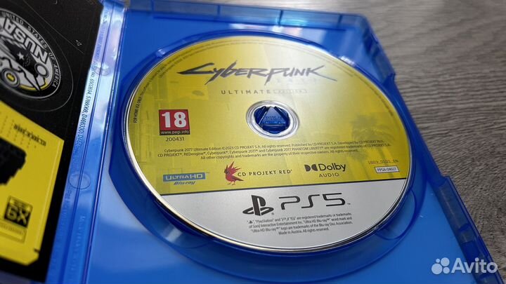 Cyberpunk 2077 ps5 диск