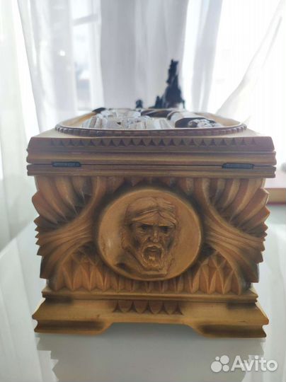 Шкатулка деревянная СССР