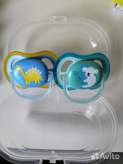 Соска пустышка avent 18+