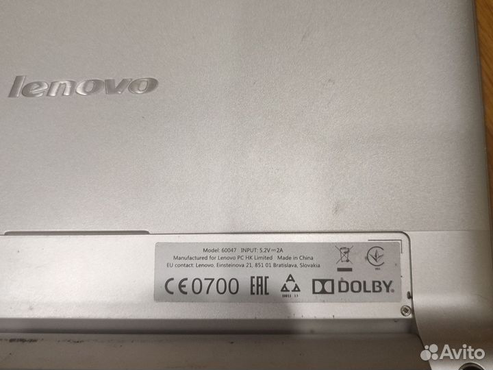 Планшет lenovo yoga