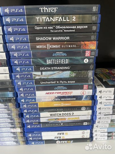 Диски для ps4 и ps5