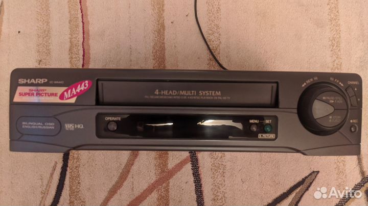 Видеомагнитофон Sharp vc443ma