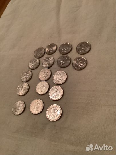 Монеты 1 копейка Российские