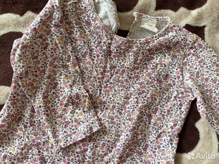 Лонгслив для девочки hm 68