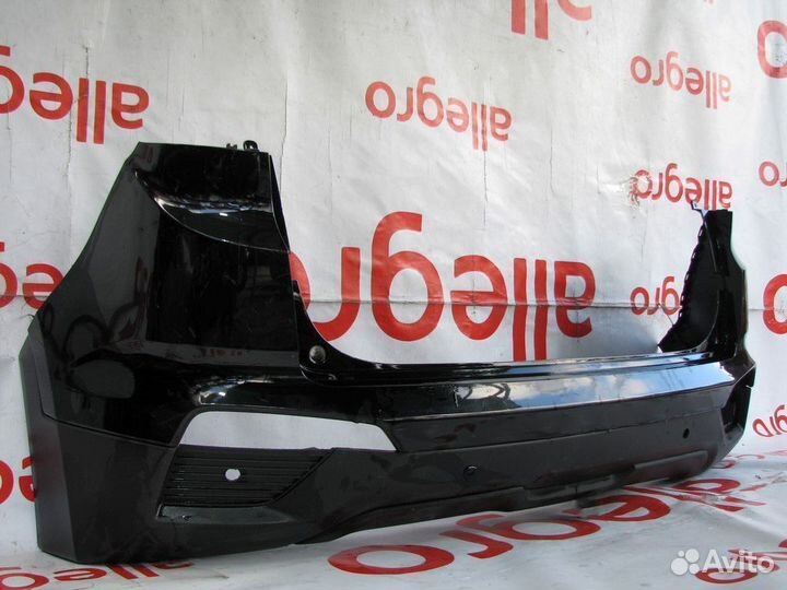 Hyundai Creta бампер задний черный 2016+