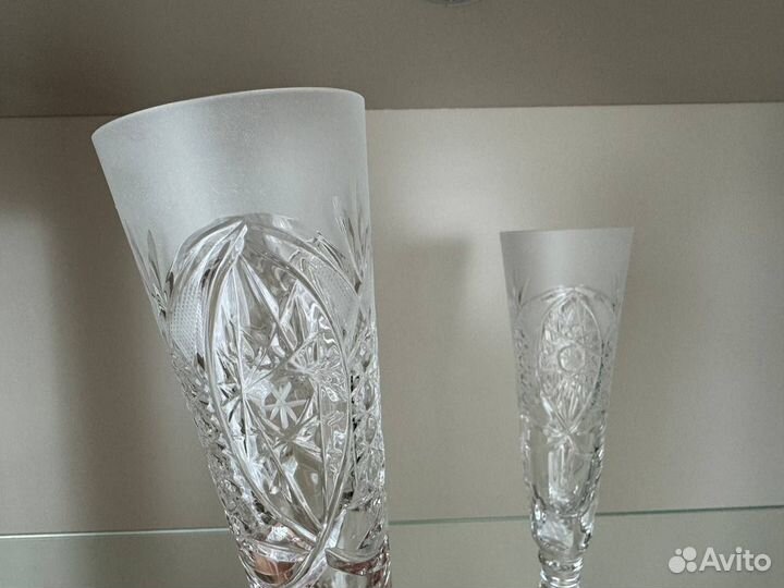 Бокалы Дятьковский хрусталь 2 шт