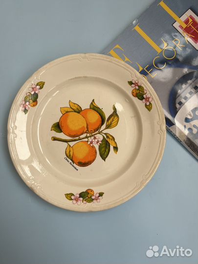 Тарелка зик конаково редкая