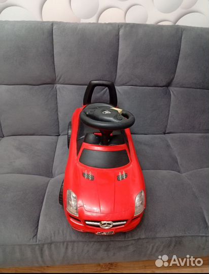 Машинка каталка толокар музыкальная
