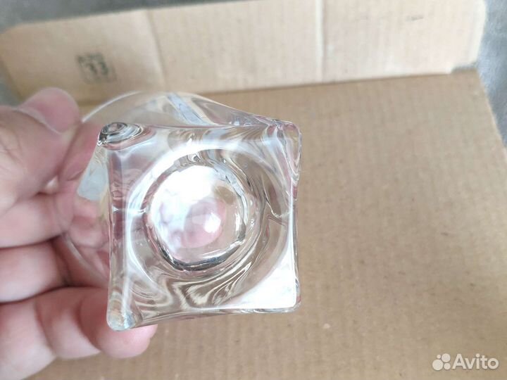 Набор хрустальных рюмок квадро Crystalite Bohemia