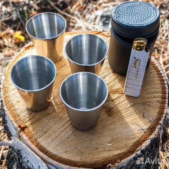 Набор шампуров Короб кожзам