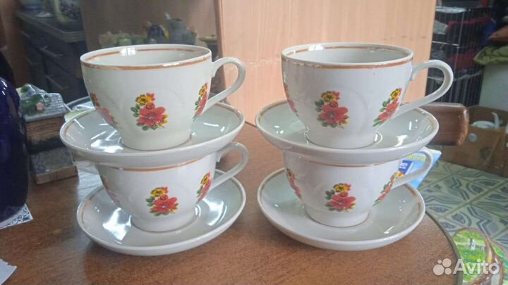 Фарфоровая посуда СССР дулево, Полонное, зик