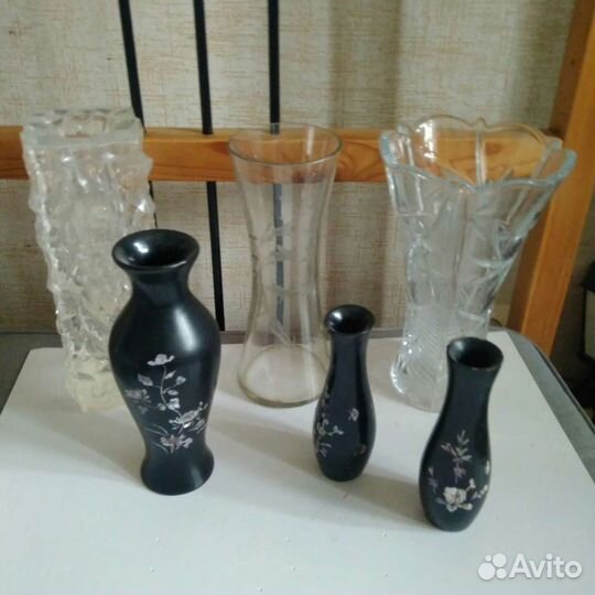 Вазы, графины и кувшины. Винтаж