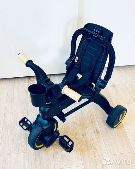 Детский велосипед Doona Liki Trike S5 Nitro Black