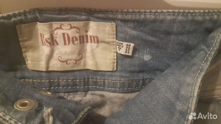 Юбка мини 46 джинс