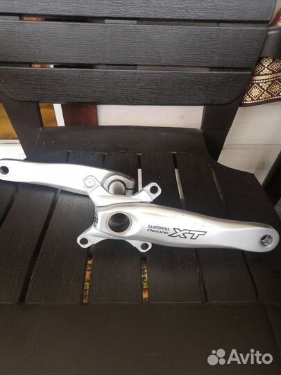 Шатуны shimano deore xt