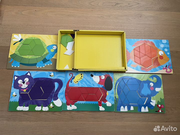 Деревянные трафареты Melissa & Doug