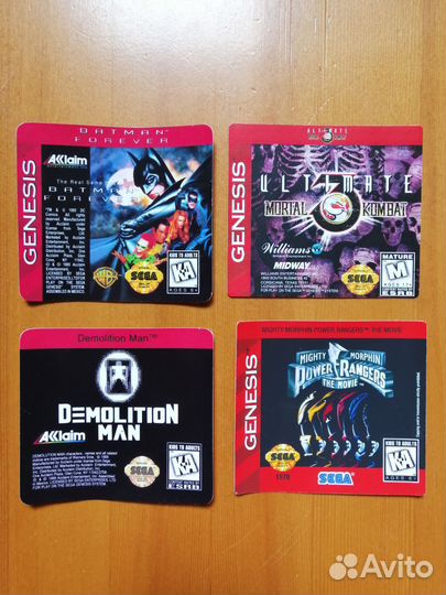 Наклейка Sega Genesis