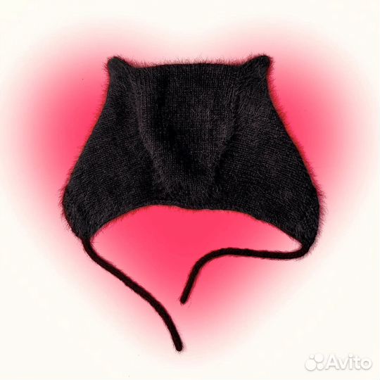 Шапка чепчик с ушками / рогами