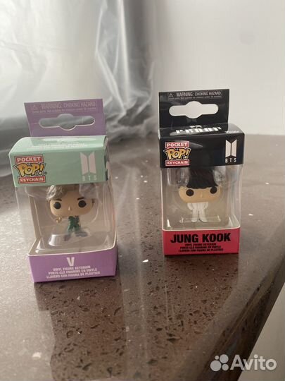 Брелок Funko BTS V (Ким Тэхен) и JK (Чон Чонгук)