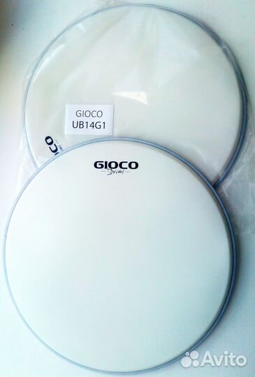 Пластик для малого барабана Gioco 14