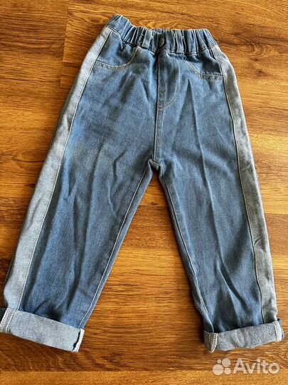 Джинсы на мальчика 104 110