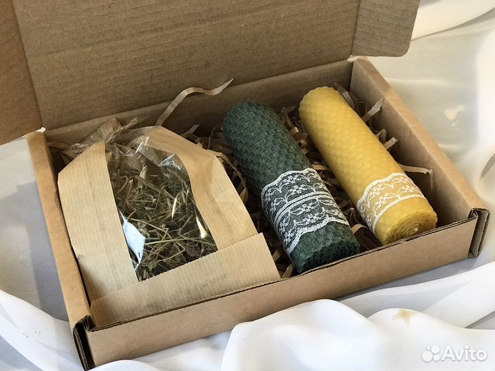 Набор чай и свечи