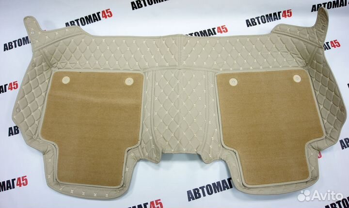 Коврики из эко-кожи + ковролин 5D Camry V40 V50-55