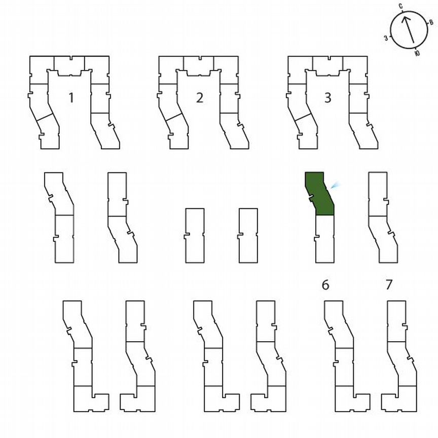 Квартира-студия, 29,1 м², 3/3 эт.