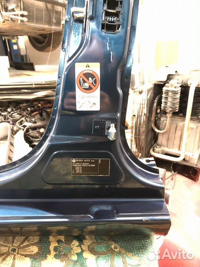 Порог левый Skoda Octavia