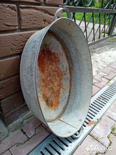 Советское оцинкованное корыто
