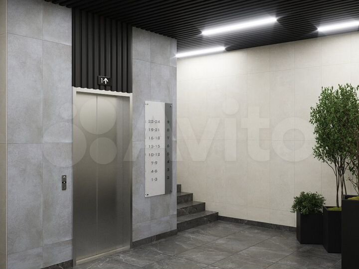 2-к. квартира, 47 м², 3/9 эт.