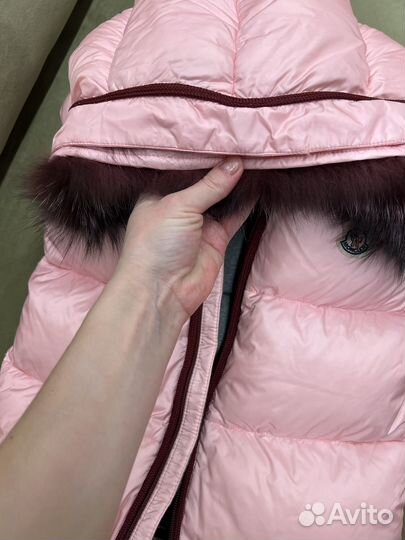 Пуховый конверт moncler в коляску