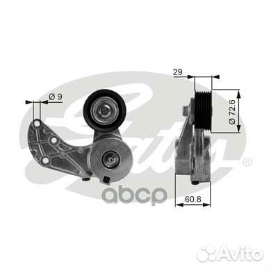 Натяжитель ремня приводного VW touareg 3.2 T38317