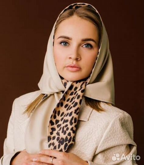 Косынка из экокожи