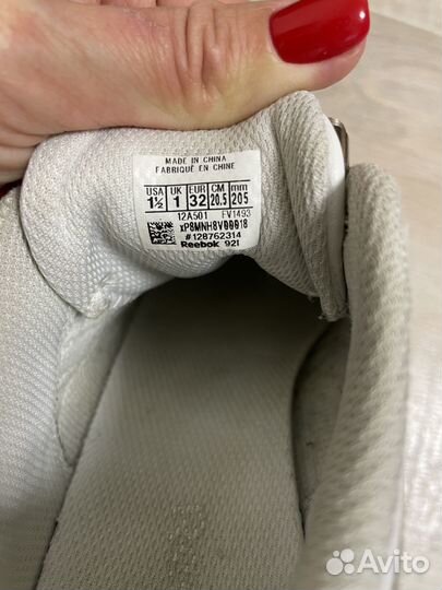 Кроссовки reebok 32 размер