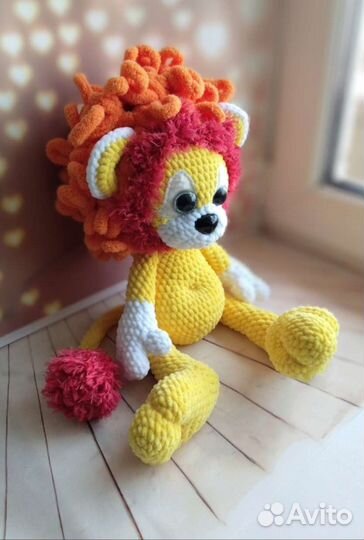 Мягкая игрушка новая (львёнок, тигр, зайка)