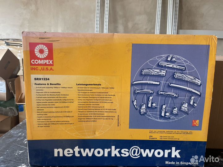 Коммутатор compex SRX1224