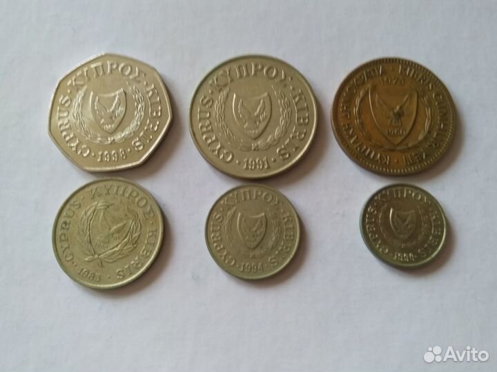 Монеты. Кипр