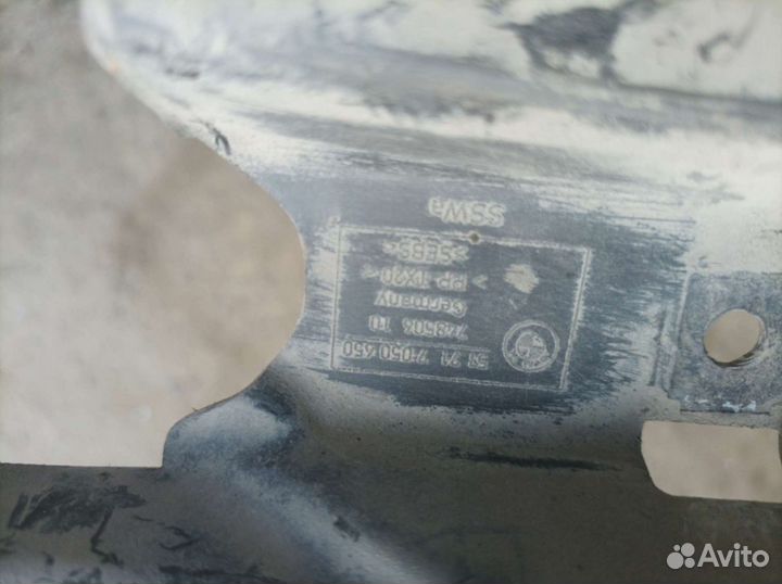 Воздуховод радиатора Bmw 5 E60