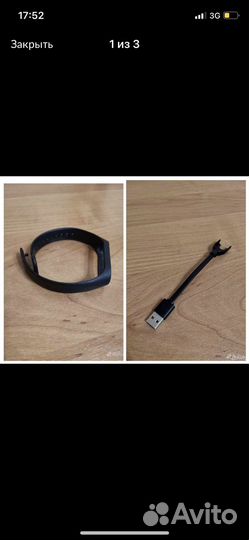 Ремешок на фитнес браслет mi band 3 и зарядное