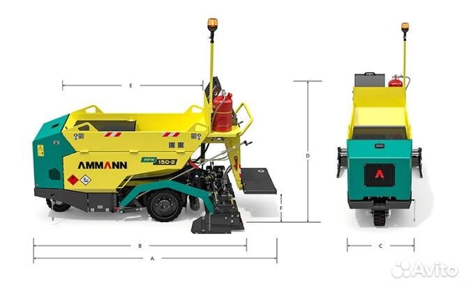 Асфальтоукладчик ammann