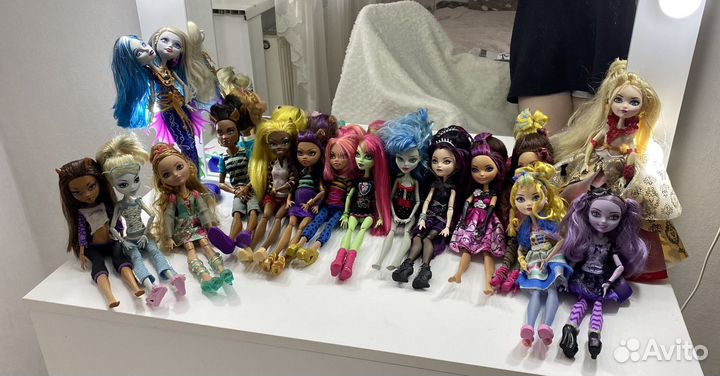 Куклы monster high / ever after high