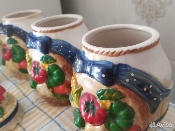 Баночки керамические для кухни