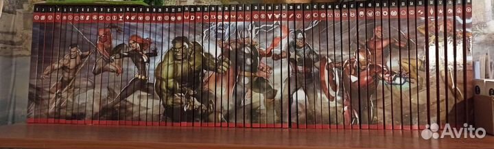 Марвел ашет красный коллекция