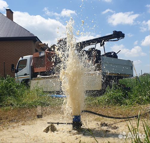 Услуги по прокачке скважины