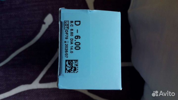 Линзы контактные