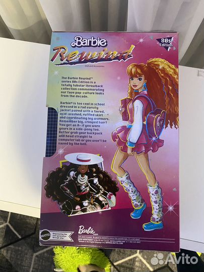 Коллекционная кукла barbie rewind 80s Edition